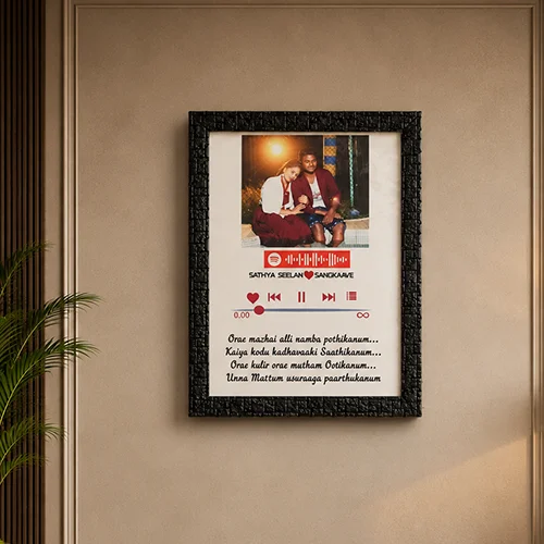 Customized Photo Greeting Frame