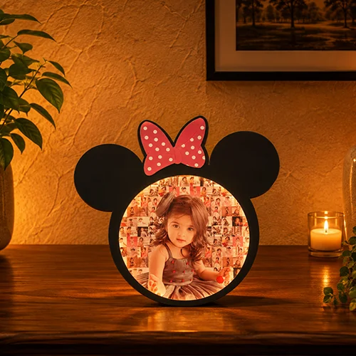 Personalized Minnie Mouse Photo Frame